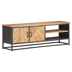 vidaXL Mueble para TV de madera maciza de acacia 120x30x40 cm