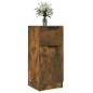 vidaXL Aparador madera contrachapada color roble ahumado 30x30x70 cm vidaXL Aparador madera contrachapada color roble ahumado 30x30x70 cm