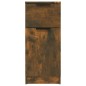vidaXL Aparador madera contrachapada color roble ahumado 30x30x70 cm vidaXL Aparador madera contrachapada color roble ahumado 30x30x70 cm