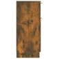 vidaXL Aparador madera contrachapada color roble ahumado 30x30x70 cm vidaXL Aparador madera contrachapada color roble ahumado 30x30x70 cm