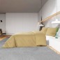 vidaXL Juego de funda nórdica microfibra ligera gris taupé 135x200 cm