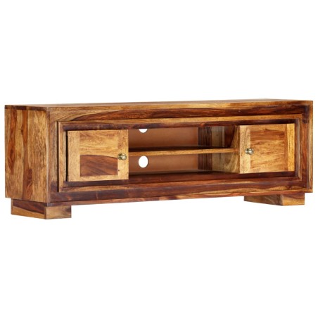 vidaXL Mueble para TV de madera maciza de sheesham 118x30x40 cm 