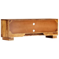 vidaXL Mueble para TV de madera maciza de sheesham 118x30x40 cm 