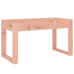 vidaXL Banco de jardín madera maciza de abeto Douglas 80x38x45 cm