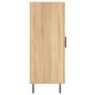 vidaXL Aparador madera contrachapada color roble Sonoma 34,5x34x90 cm vidaXL Aparador madera contrachapada color roble Sonoma 34,5x34x90 cm