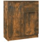 vidaXL Aparador madera contrachapada color roble ahumado 60x30x70 cm vidaXL Aparador madera contrachapada color roble ahumado 60x30x70 cm