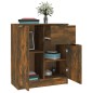 vidaXL Aparador madera contrachapada color roble ahumado 60x30x70 cm vidaXL Aparador madera contrachapada color roble ahumado 60x30x70 cm