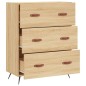 vidaXL Cómoda madera de ingeniería roble Sonoma 69,5x34x90 cm vidaXL Cómoda madera de ingeniería roble Sonoma 69,5x34x90 cm