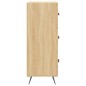 vidaXL Cómoda madera de ingeniería roble Sonoma 69,5x34x90 cm vidaXL Cómoda madera de ingeniería roble Sonoma 69,5x34x90 cm
