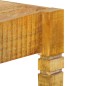 vidaXL Estructura de cama de madera maciza de mango 140 cm vidaXL Estructura de cama de madera maciza de mango 140 cm