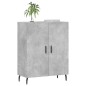 vidaXL Aparador de madera de ingeniería gris hormigón 69,5x34x90 cm vidaXL Aparador de madera de ingeniería gris hormigón 69,5x34x90 cm