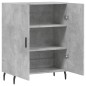 vidaXL Aparador de madera de ingeniería gris hormigón 69,5x34x90 cm vidaXL Aparador de madera de ingeniería gris hormigón 69,5x34x90 cm