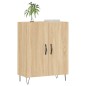 vidaXL Aparador de madera de ingeniería roble Sonoma 69,5x34x90 cm vidaXL Aparador de madera de ingeniería roble Sonoma 69,5x34x90 cm