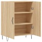 vidaXL Aparador de madera de ingeniería roble Sonoma 69,5x34x90 cm vidaXL Aparador de madera de ingeniería roble Sonoma 69,5x34x90 cm