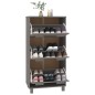 vidaXL Zapatero HAMAR madera maciza pino gris claro 59,5x35x117 cm vidaXL Zapatero HAMAR madera maciza pino gris claro 59,5x35x117 cm