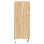 vidaXL Aparador de madera de ingeniería roble Sonoma 69,5x34x90 cm vidaXL Aparador de madera de ingeniería roble Sonoma 69,5x34x90 cm