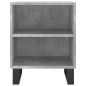 vidaXL Mesita de noche madera de ingeniería gris hormigón 40x30x50 cm vidaXL Mesita de noche madera de ingeniería gris hormigón 40x30x50 cm