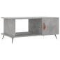 vidaXL Mesa de centro madera contrachapada gris hormigón 90x50x40 cm vidaXL Mesa de centro madera contrachapada gris hormigón 90x50x40 cm