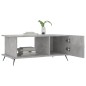 vidaXL Mesa de centro madera contrachapada gris hormigón 90x50x40 cm vidaXL Mesa de centro madera contrachapada gris hormigón 90x50x40 cm