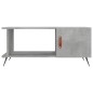 vidaXL Mesa de centro madera contrachapada gris hormigón 90x50x40 cm vidaXL Mesa de centro madera contrachapada gris hormigón 90x50x40 cm