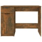 vidaXL Escritorio madera contrachapada roble ahumado 100x50x75 cm vidaXL Escritorio madera contrachapada roble ahumado 100x50x75 cm