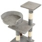 vidaXL Rascador para gatos con postes de sisal 65 cm gris vidaXL Rascador para gatos con postes de sisal 65 cm gris