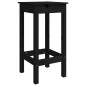 vidaXL Set de bar 3 piezas madera maciza de pino negro vidaXL Set de bar 3 piezas madera maciza de pino negro