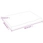 vidaXL Tablero de mesa madera maciza borde natural 80x60x(2-6) cm vidaXL Tablero de mesa madera maciza borde natural 80x60x(2-6) cm