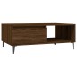 vidaXL Mesa de centro madera de ingeniería roble marrón 90x60x35 cm vidaXL Mesa de centro madera de ingeniería roble marrón 90x60x35 cm
