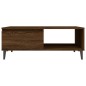 vidaXL Mesa de centro madera de ingeniería roble marrón 90x60x35 cm vidaXL Mesa de centro madera de ingeniería roble marrón 90x60x35 cm