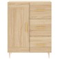 vidaXL Aparador de madera de ingeniería roble Sonoma 69,5x34x90 cm vidaXL Aparador de madera de ingeniería roble Sonoma 69,5x34x90 cm