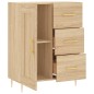 vidaXL Aparador de madera de ingeniería roble Sonoma 69,5x34x90 cm vidaXL Aparador de madera de ingeniería roble Sonoma 69,5x34x90 cm