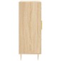 vidaXL Aparador de madera de ingeniería roble Sonoma 69,5x34x90 cm vidaXL Aparador de madera de ingeniería roble Sonoma 69,5x34x90 cm