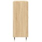 vidaXL Aparador de madera de ingeniería roble Sonoma 69,5x34x90 cm vidaXL Aparador de madera de ingeniería roble Sonoma 69,5x34x90 cm