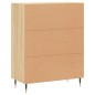 vidaXL Aparador de madera de ingeniería roble Sonoma 69,5x34x90 cm vidaXL Aparador de madera de ingeniería roble Sonoma 69,5x34x90 cm