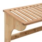 vidaXL Toallero de madera maciza nogal 60x30x35 cm vidaXL Toallero de madera maciza nogal 60x30x35 cm