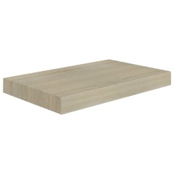 vidaXL Estante flotante de pared MDF color roble 40x23x3,8 cm