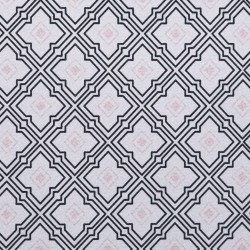vidaXL Alfombra estampada tela multicolor 160x230 cm