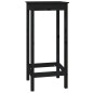 vidaXL Set de bar 3 piezas madera maciza de pino negro vidaXL Set de bar 3 piezas madera maciza de pino negro