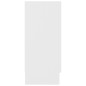 vidaXL Aparador de madera contrachapada blanco 120x30,5x70 cm