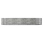 vidaXL Jardinera arriate acero recubrimiento polvo plata 367x140x68cm vidaXL Jardinera arriate acero recubrimiento polvo plata 367x140x68cm