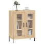 vidaXL Aparador de madera de ingeniería roble Sonoma 69,5x34x90 cm vidaXL Aparador de madera de ingeniería roble Sonoma 69,5x34x90 cm