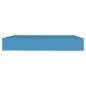 vidaXL Estante flotante de pared MDF azul 23x23,5x3,8 cm