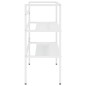vidaXL Estructura de lavabo de hierro blanco 79x38x83 cm vidaXL Estructura de lavabo de hierro blanco 79x38x83 cm