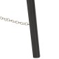 vidaXL Lámpara de suelo con trípode madera maciza de mango negro 97 cm vidaXL Lámpara de suelo con trípode madera maciza de mango negro 97 cm