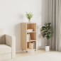 vidaXL Aparador de madera de ingeniería roble Sonoma 34,5x32,5x90 cm vidaXL Aparador de madera de ingeniería roble Sonoma 34,5x32,5x90 cm