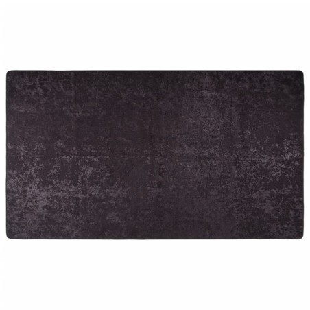 vidaXL Alfombra lavable antideslizante gris antracita 190x300 cm