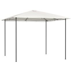 vidaXL Cenador color crema 3x3x2,6 m 160 g/m²