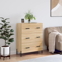 vidaXL Aparador de madera de ingeniería roble Sonoma 69,5x34x90 cm