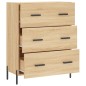 vidaXL Aparador de madera de ingeniería roble Sonoma 69,5x34x90 cm vidaXL Aparador de madera de ingeniería roble Sonoma 69,5x34x90 cm